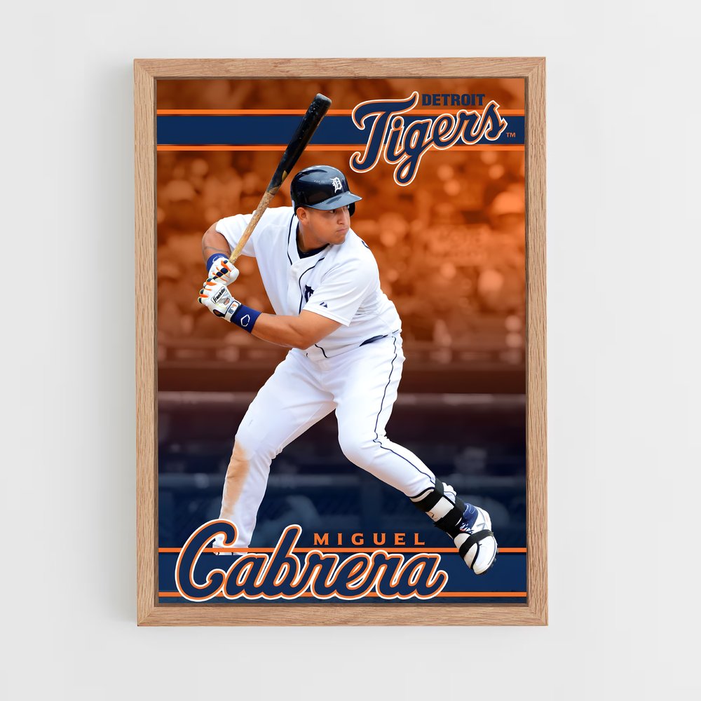 Poster Miguel roi – affiche Baseball (vue 4)